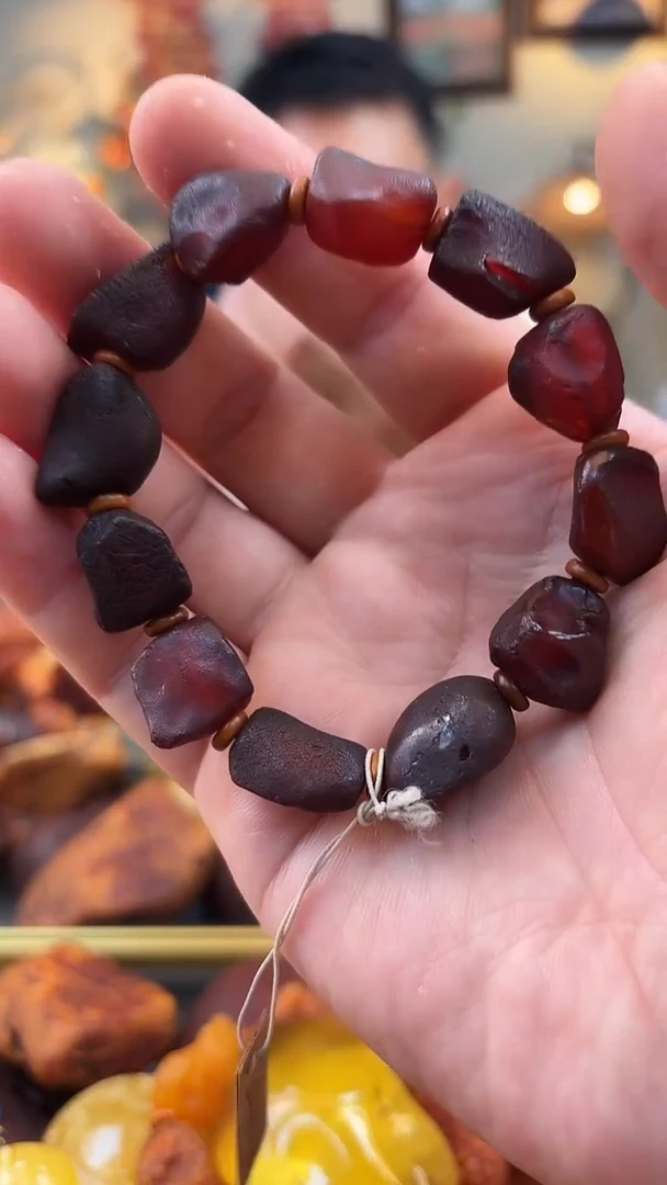 未镶嵌琥珀手串手串