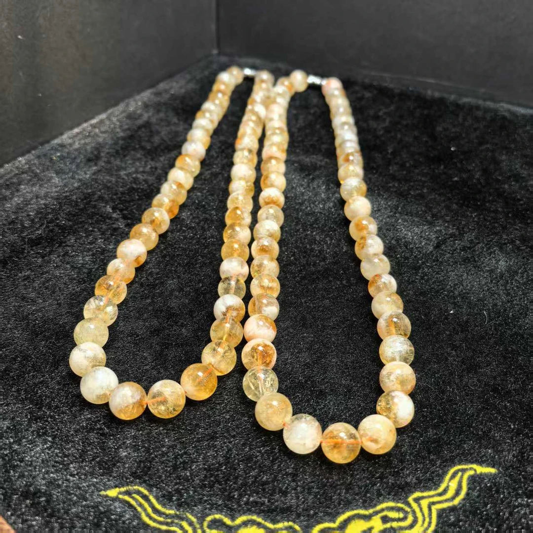 江德洋珠宝C3500极光47金丝水晶项链-多样性发货只发一件