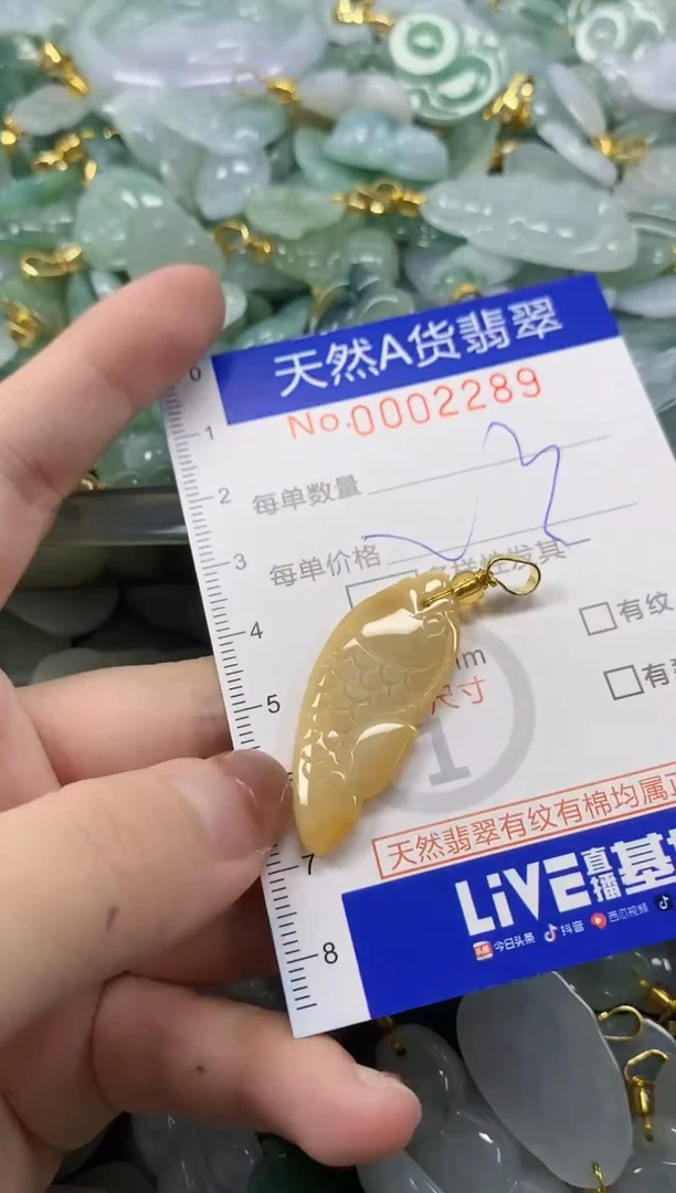 颈饰未镶嵌翡翠筱*天然A货翡翠