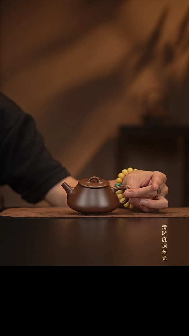 允禾斋  紫砂壶  平盖