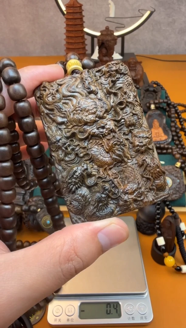 贡木吊坠《巴布亚贡木》巴布亚贡木九龙牌