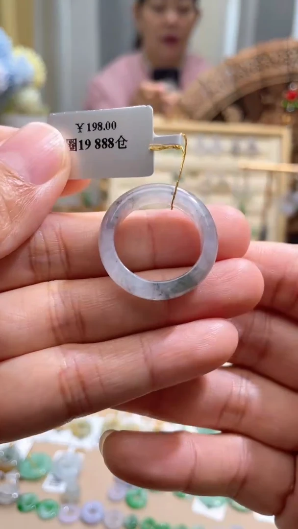 【闪购商品】翡翠颈饰未镶嵌戒圈19