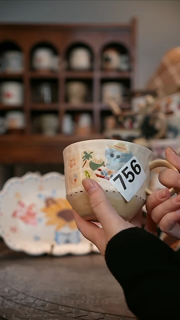 可爱川谷原创陶瓷12.14直播微瑕756