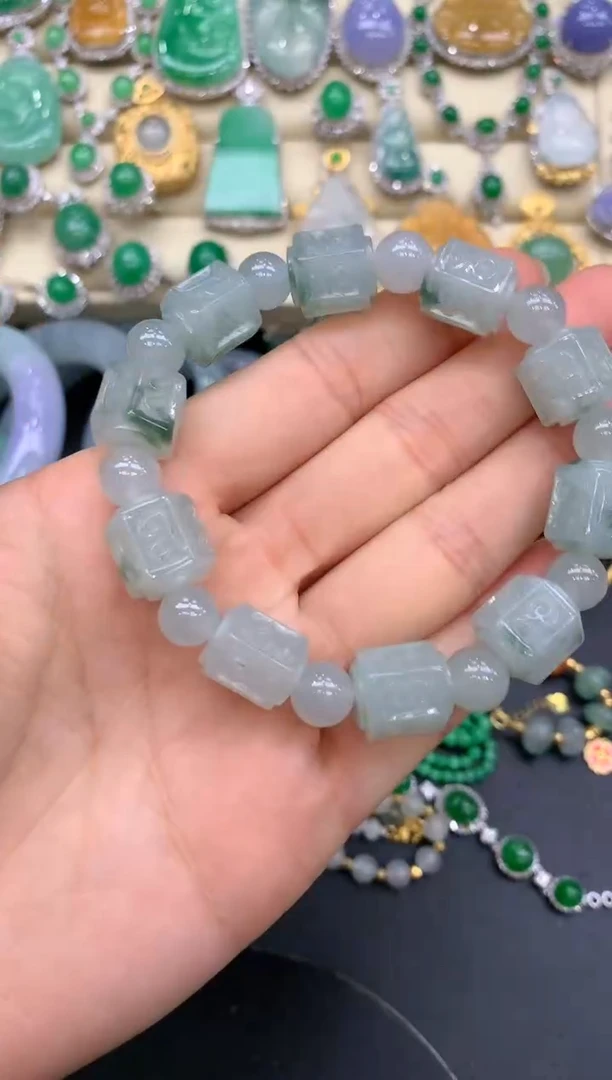 【闪购商品】翡翠手串未镶嵌82-中国好珍宝