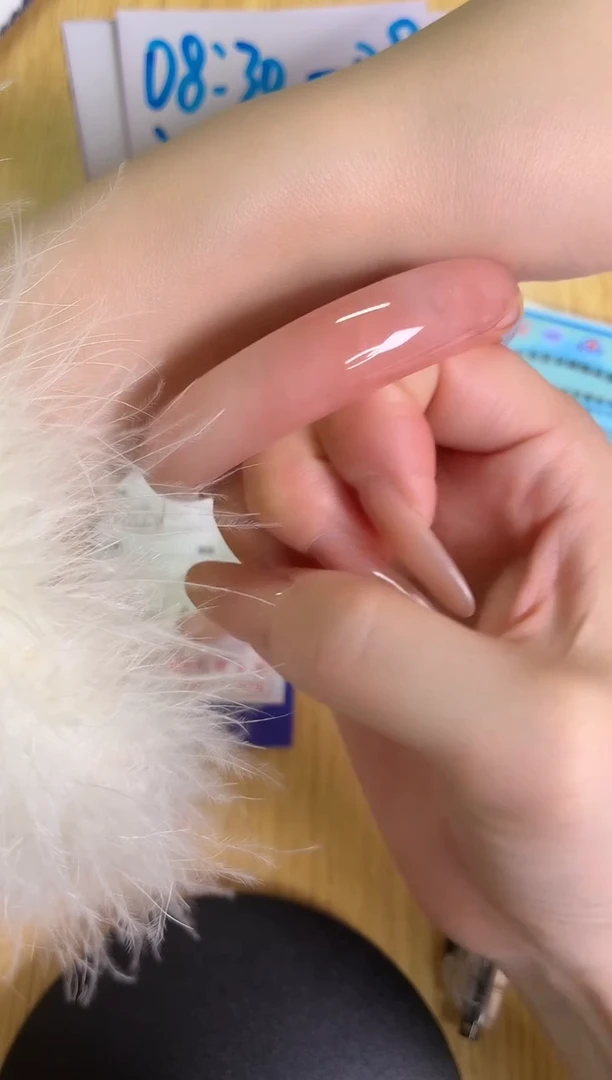 未镶嵌手镯石英质玉桃花酿61-圈口52-236