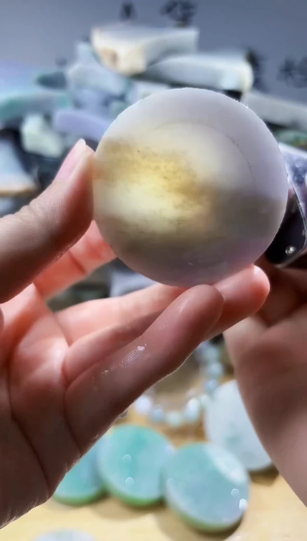 颈饰未镶嵌翡翠翡翠A货 丹 897