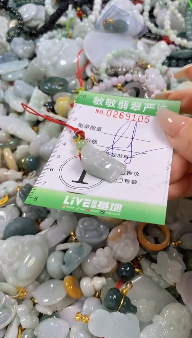 翡翠未镶嵌颈饰闪购0269105