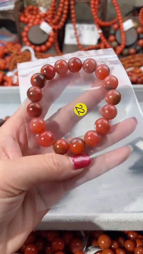 【闪购商品】南红玛瑙手串未镶嵌12