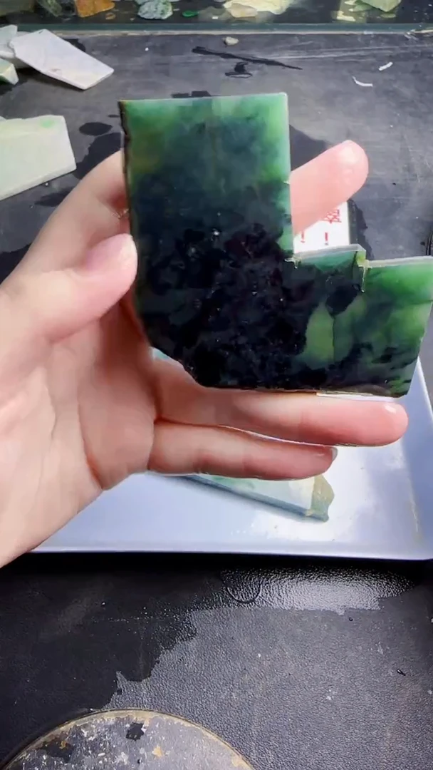 未镶嵌挂件翡翠三****斗天然翡翠056
