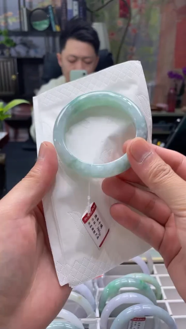 未镶嵌手镯翡翠00008275