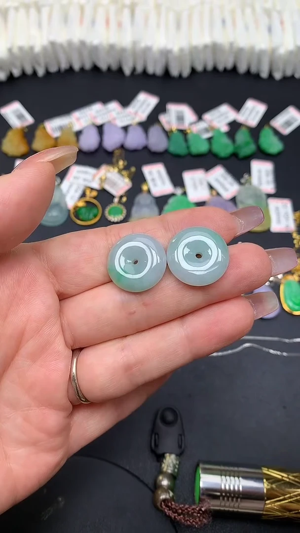 翡翠未镶嵌吊坠(不含链)MS194563（多样性发一件）