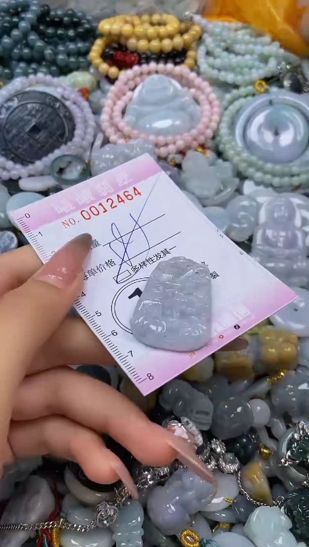 翡翠未镶嵌颈饰闪购0012464多样性发其一