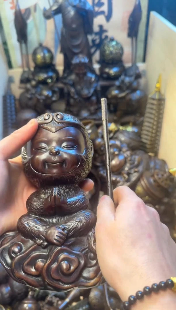 买铜就来旺铜杂货铺！（悟空像）