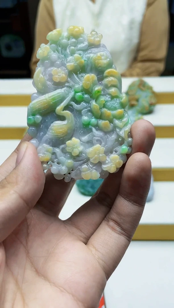 定制翡翠未镶嵌毛货07030102