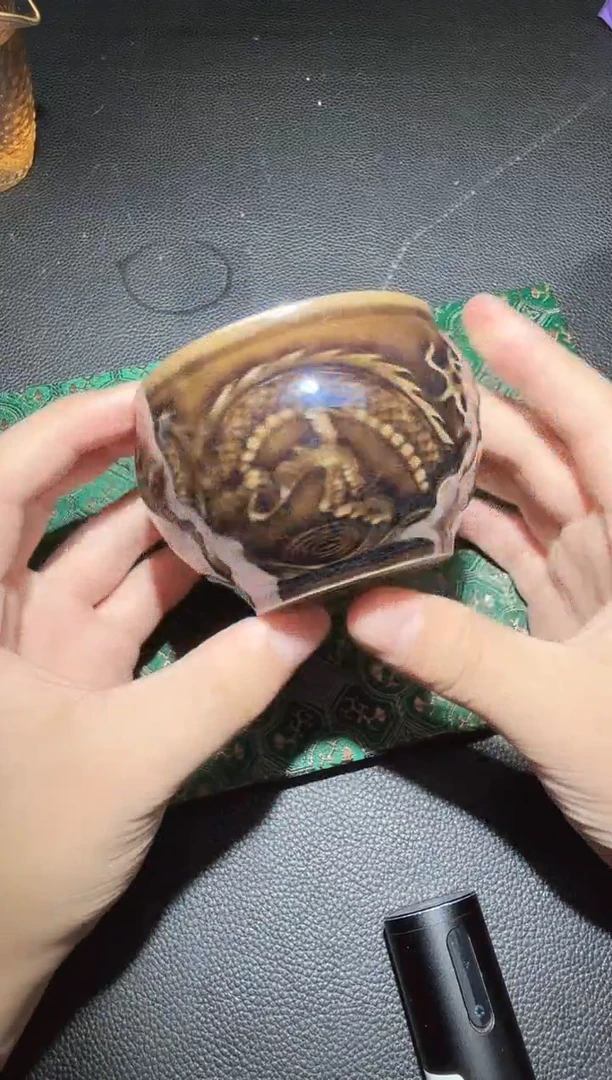 茶盏赖礼同团龙缸58