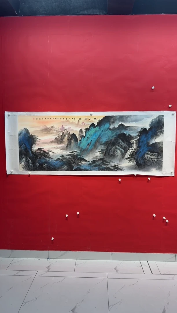 国画画家陆远华纯手绘原作