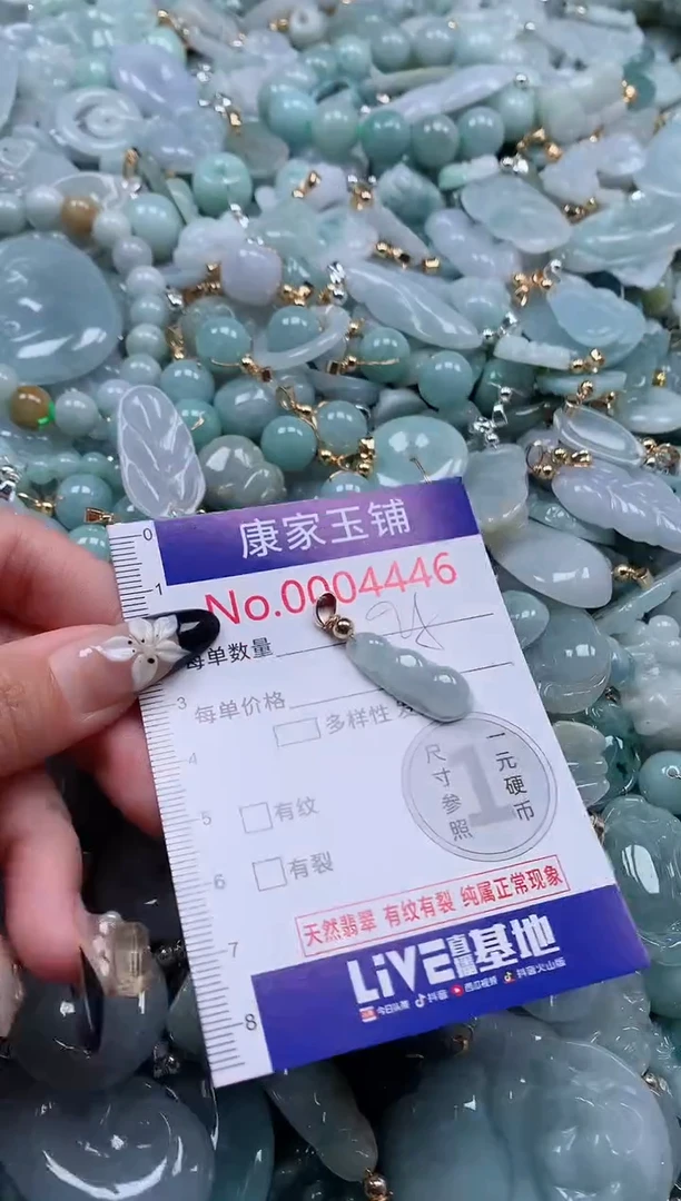 颈饰未镶嵌翡翠4446