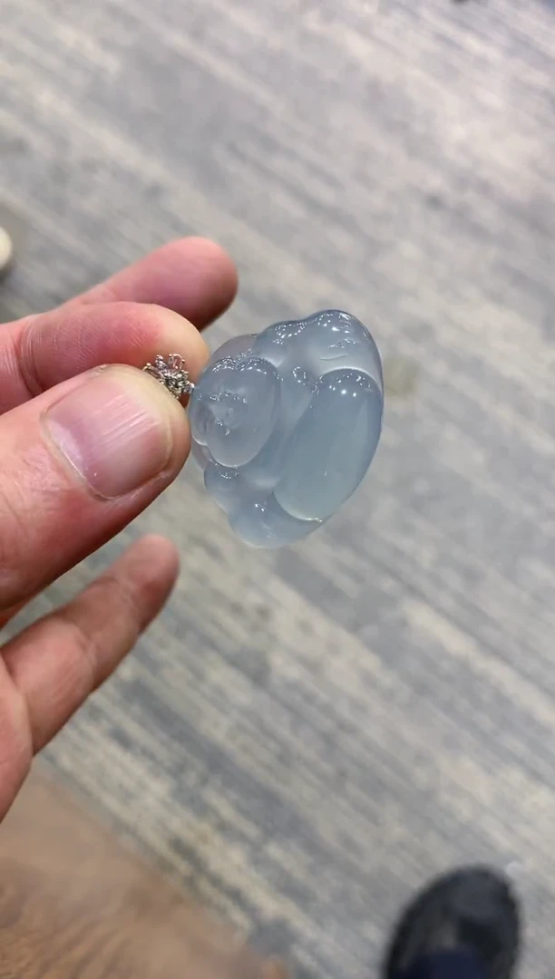 颈饰未镶嵌翡翠天然A货翡翠