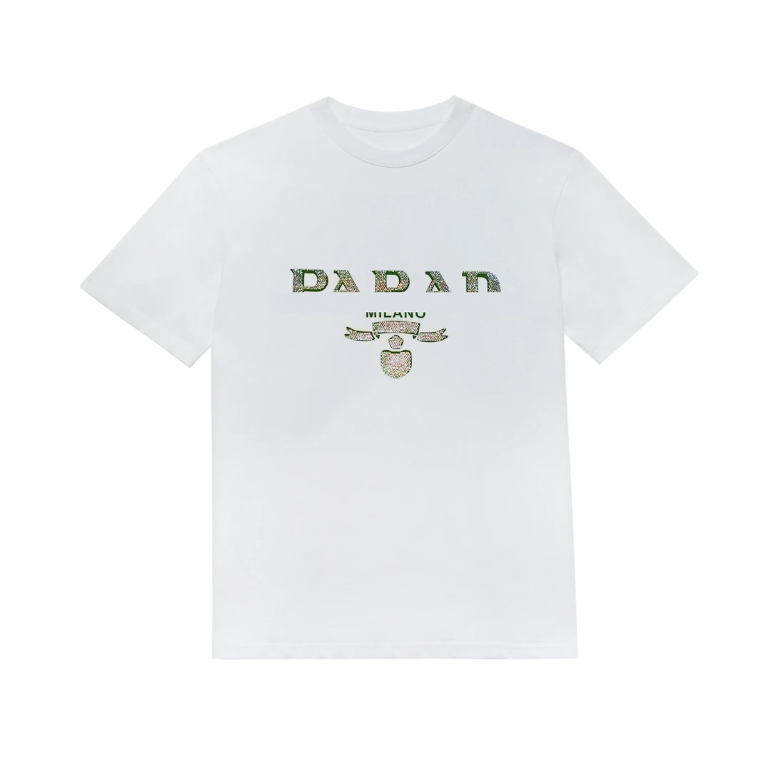 短袖圆领设计印花T恤夏季时尚透气-LT302