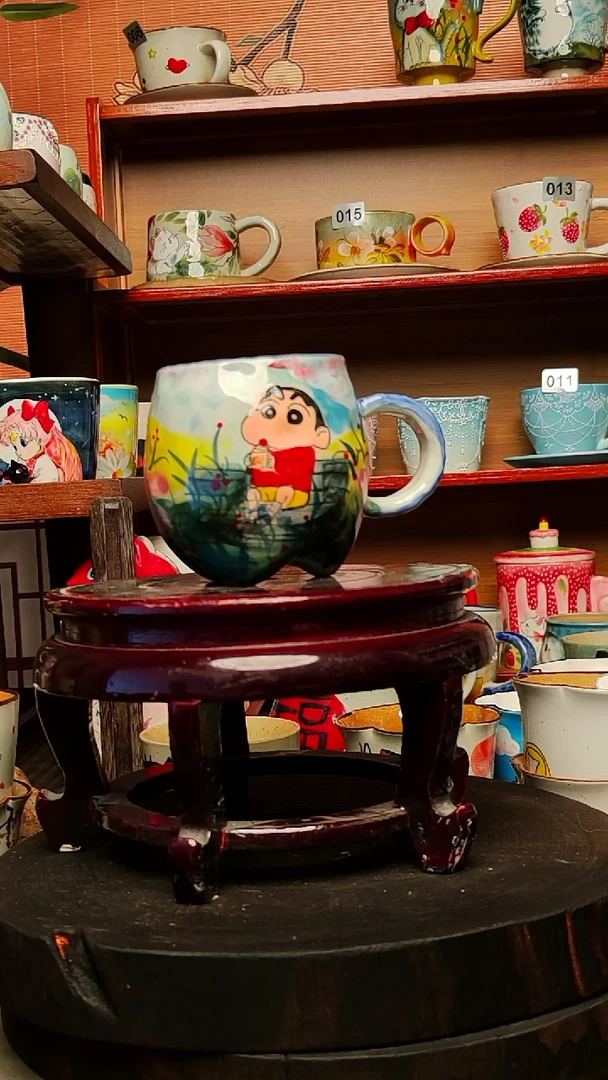 摆件陶景德镇高温手作陶瓷有瑕