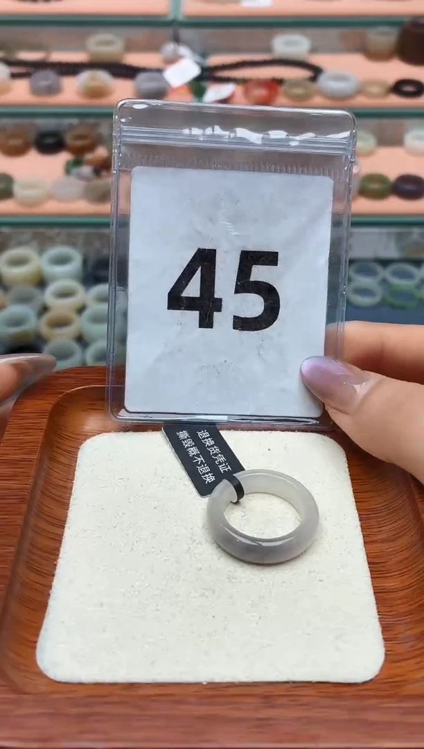 未镶嵌戒圈和田玉15号