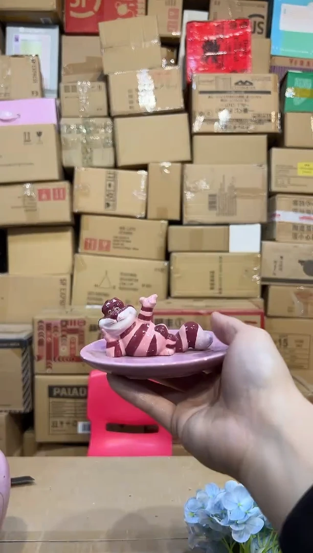 【闪购商品】杯陶瓷柴郡猫首饰盘