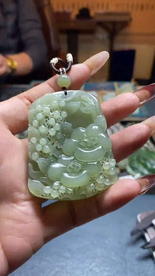 颈饰未镶嵌和田玉多样性拍一发一