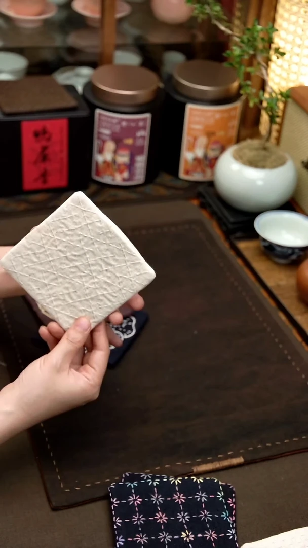 织绣Cici手作刺子绣茶席-671