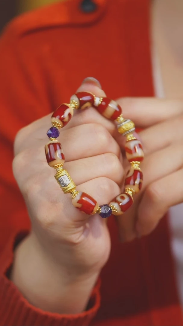 【闪购商品】玛瑙/玉髓手串未镶嵌多样性发一