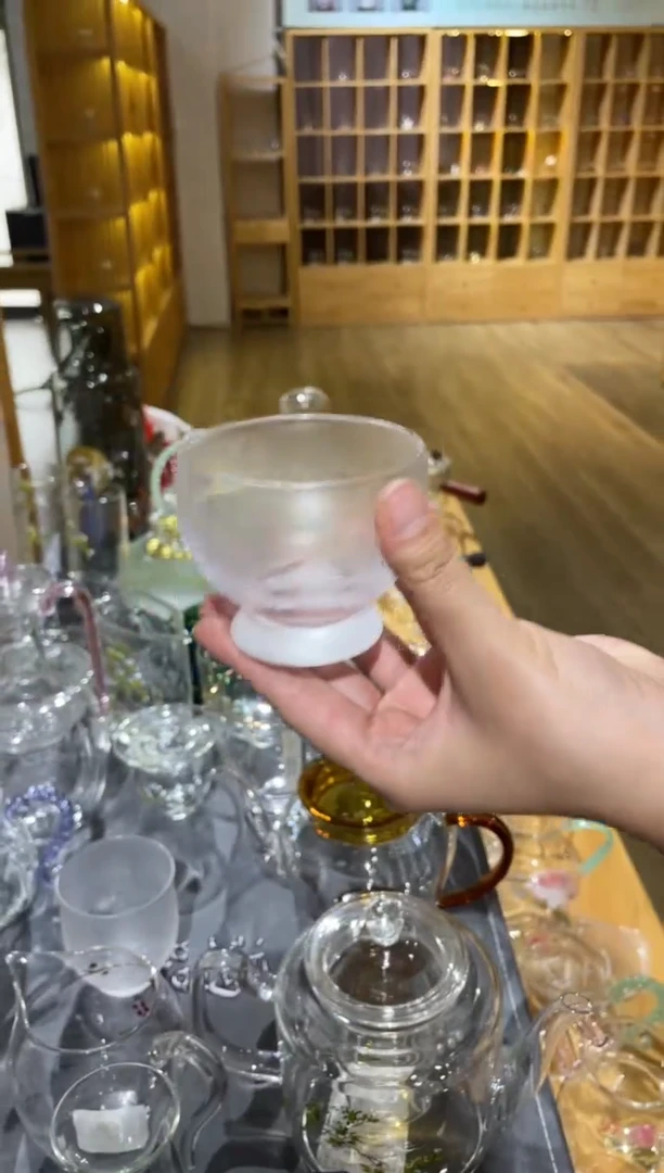 玻璃手工艺品九河琉璃主人杯闪电纹