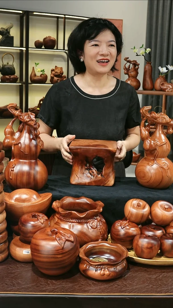 木香樟木手工底座1550