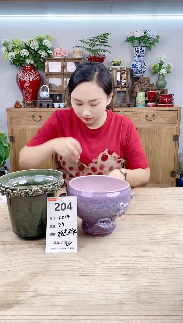 小玩子花盆直播号204