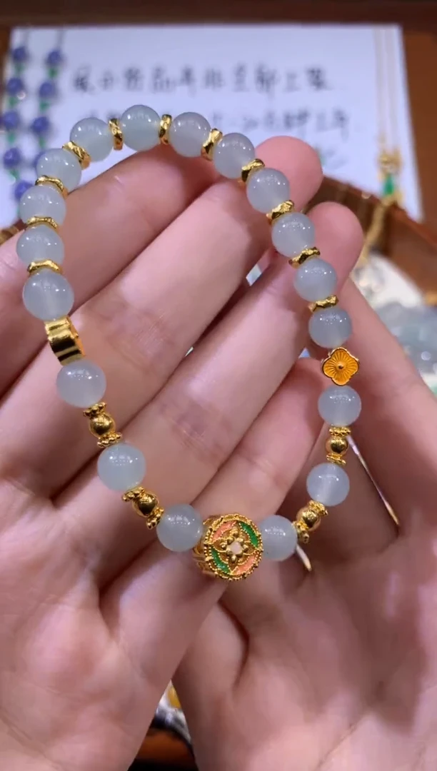 吊坠(不含链)未镶嵌翡翠46手串