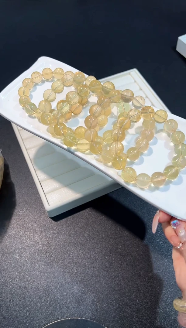 【闪购商品】水晶手串未镶嵌5B多样性发其一/1条默14mm认微瑕