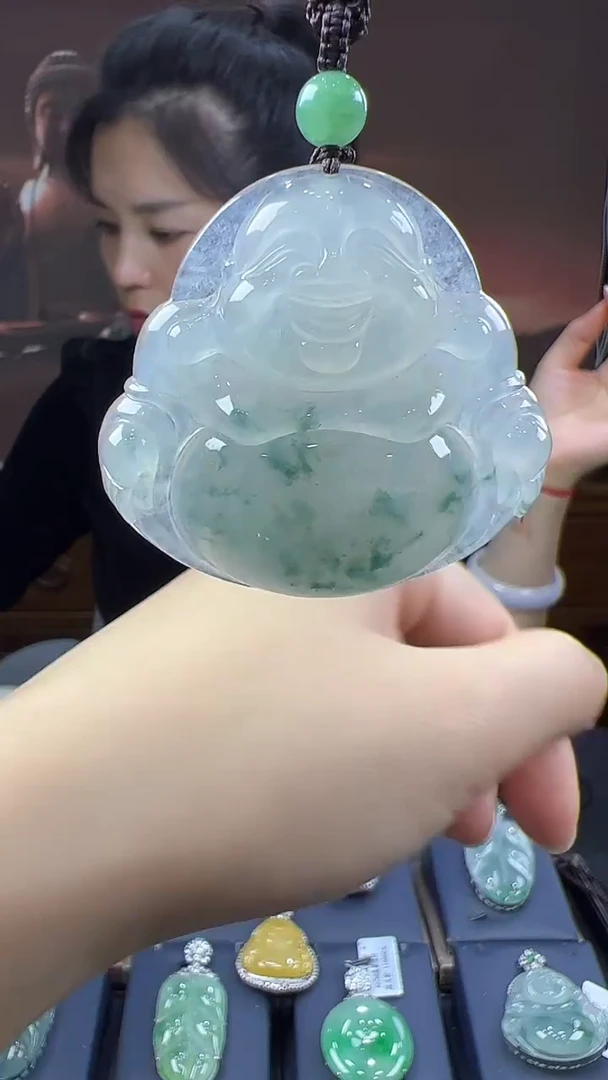 未镶嵌挂件翡翠佛公