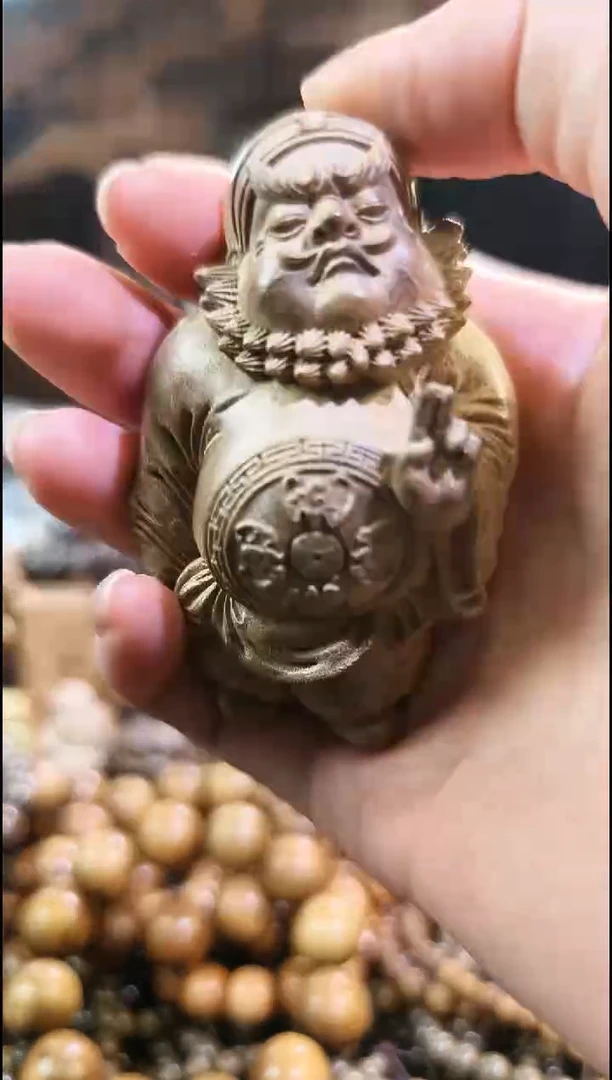 金丝 楠钟馗手把件