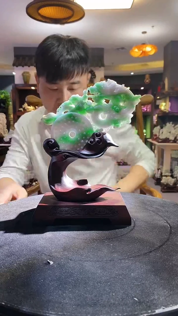 【闪购商品】定制翡翠未镶嵌03/0115/W/龙