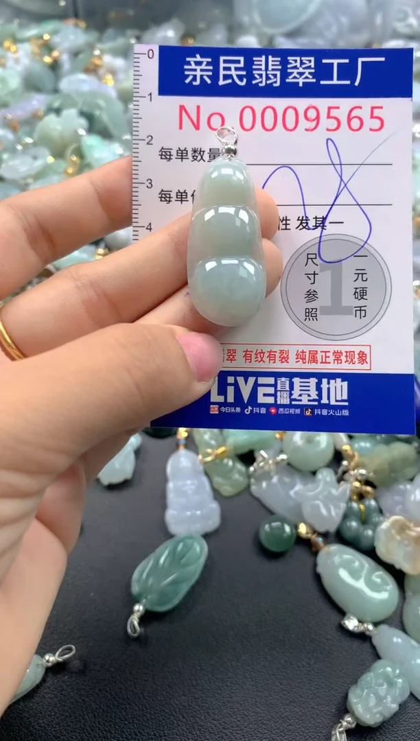 颈饰未镶嵌翡翠9565