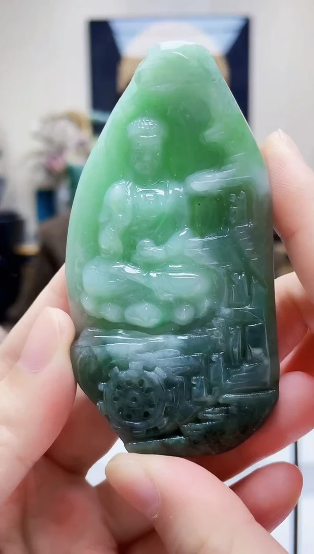 未镶嵌定制翡翠吊坠70