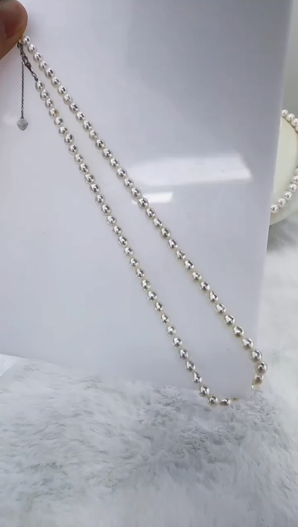 未镶嵌淡水珍珠DA珍珠项链  y330