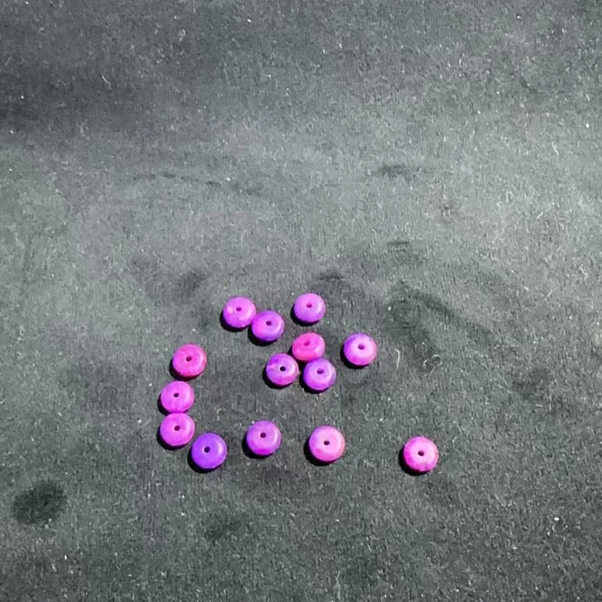 锦鲤甄选 南非老料丝绒算盘珠多样性发一个 CH283