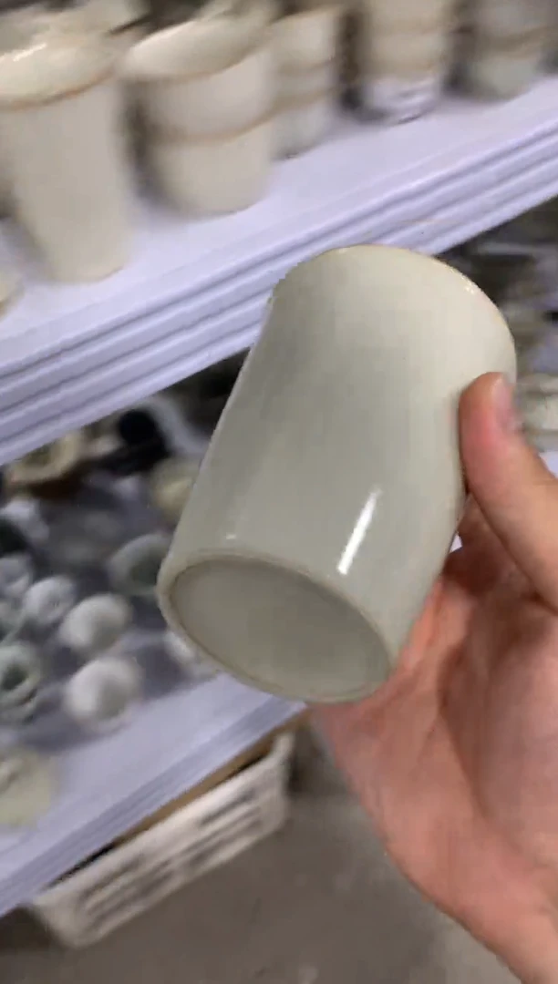 【新粉福利】汝窑茶壶盖碗茶杯主人杯微矿点