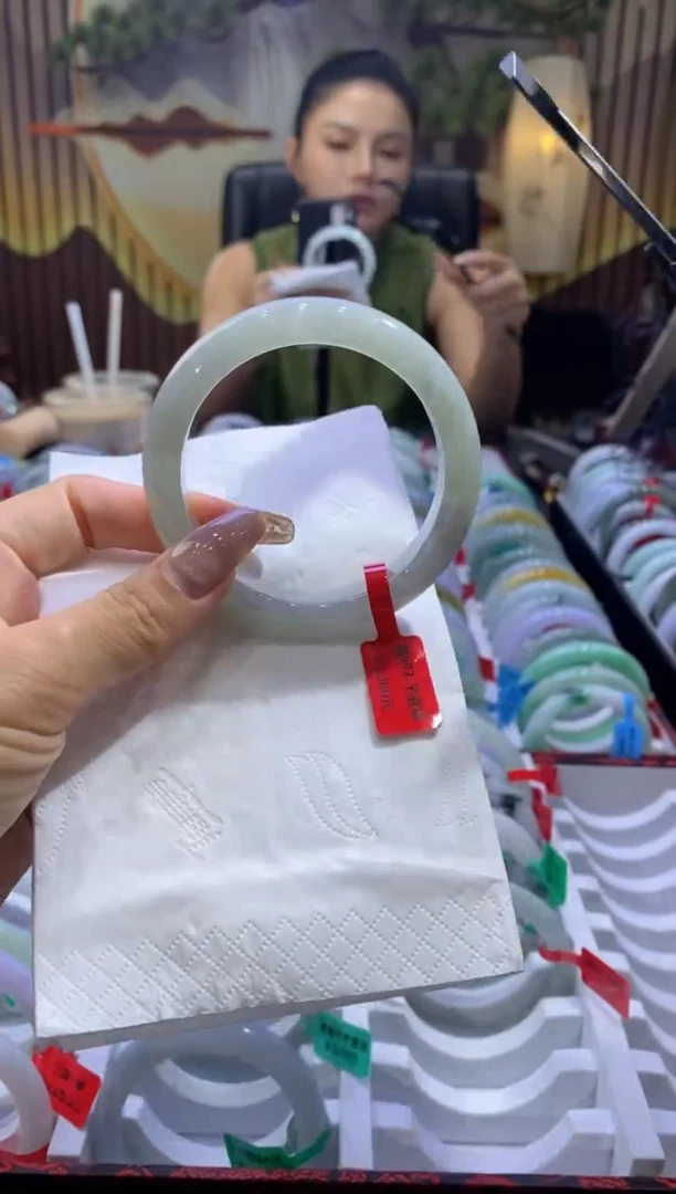 未镶嵌手镯翡翠00003715