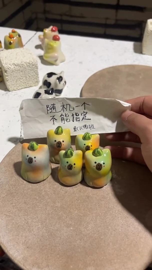 【闪购商品】摆件39手工微瑕陶瓷