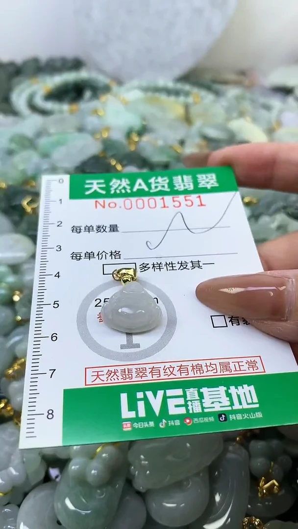 颈饰未镶嵌翡翠未镶嵌天然A货翡翠