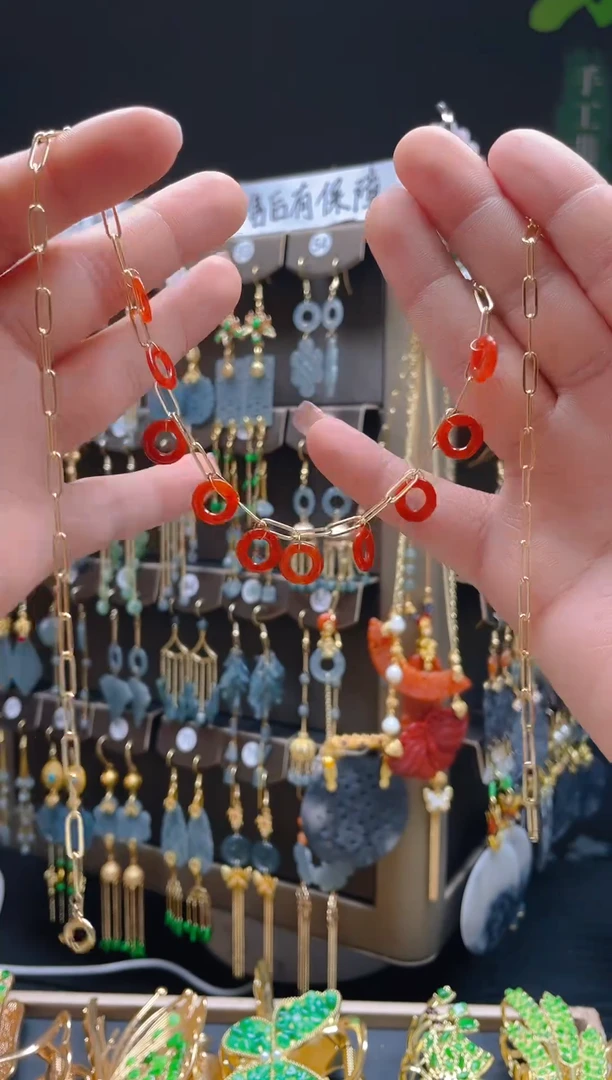 【闪购商品】翡翠耳饰合金0101翡翠饰品