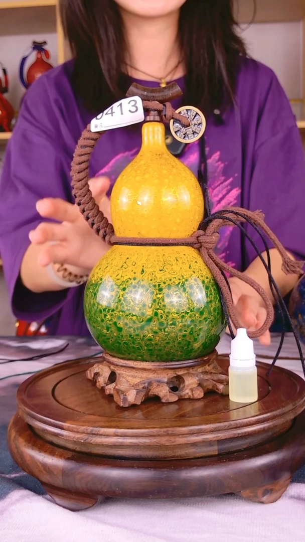 0413大漆酒葫芦 真葫芦真大漆