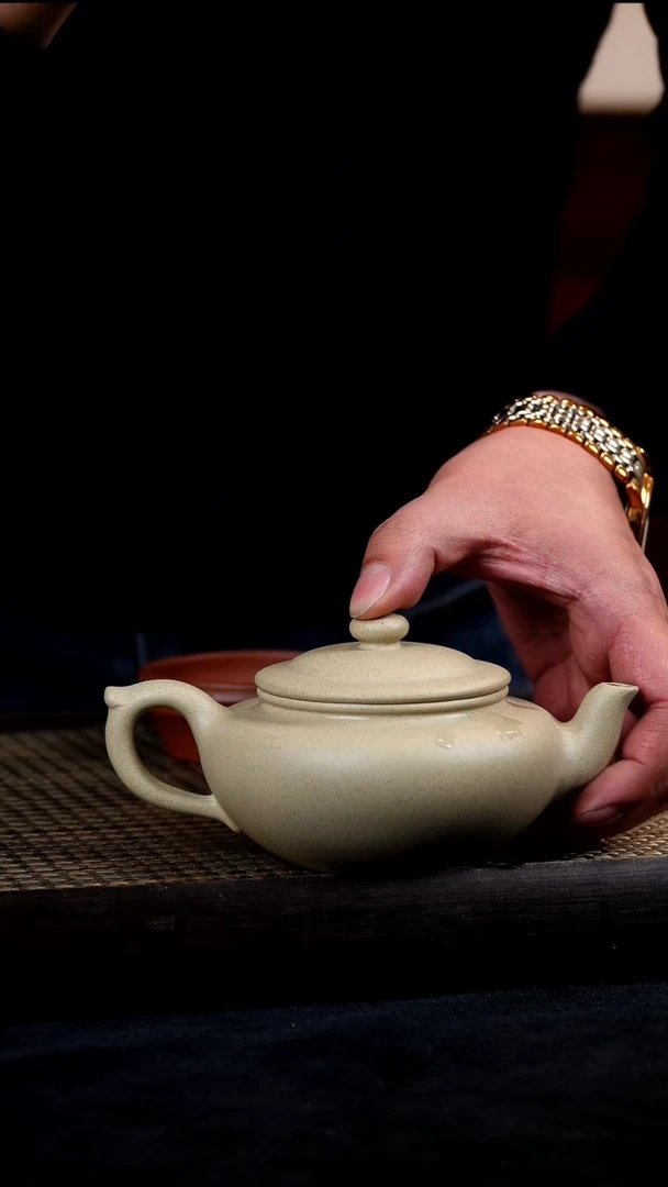 【闪购商品】紫砂茶壶宜兴紫砂茶壶扁笑樱