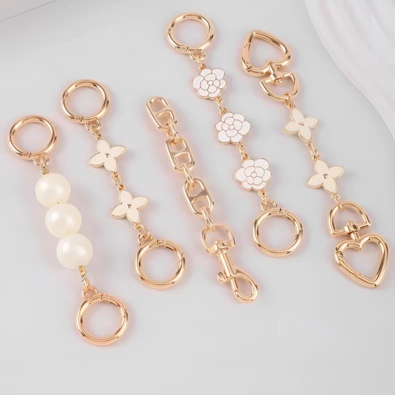 适用麻将包山茶花延长链条蔻驰四叶草延长链珍珠链条腋下斜挎配件