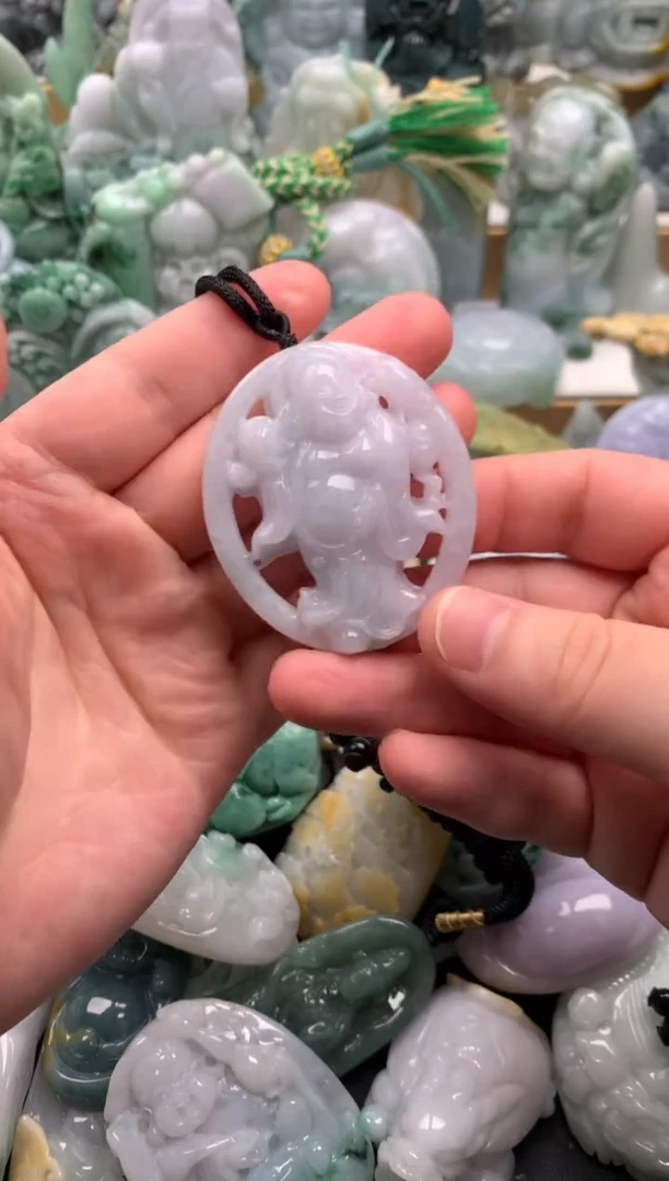 吊坠(不含链)未镶嵌翡翠1